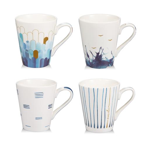 Tescoma Hrnek myCOFFEE, 4 ks, Deep blue  