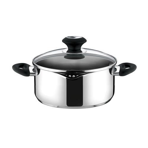 Tescoma Kastrol PRESTO s nálevkou a poklicí, 20 cm, 2,5 l  
