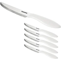 Tescoma Nůž jídelní PRESTO 12 cm, 6 ks, bílá  