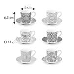 Tescoma Šálek na espresso s podšálkem myCOFFEE, 6 ks, Empire  
