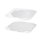 Tescoma Silikónové flexibilné viečka 4FOOD s priemerom 17 a 23 cm, sada 2 ks