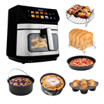 TESLA AirCook DualHeat QD464 XXL dvojitá teplovzdušná fritéza