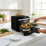 TESLA AirCook DualHeat QD575 XXL dvojitá teplovzdušná fritéza