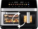 TESLA AirCook DualZone Q787 XXL Deluxe – multifunkčný digitálny fritéz s dvojitou zónou