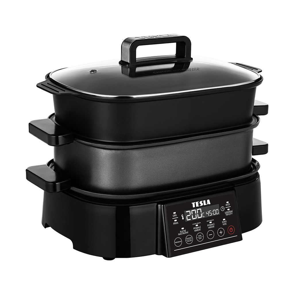 TESLA MultiCook M90 Grill - multifunkční elektrický hrnec