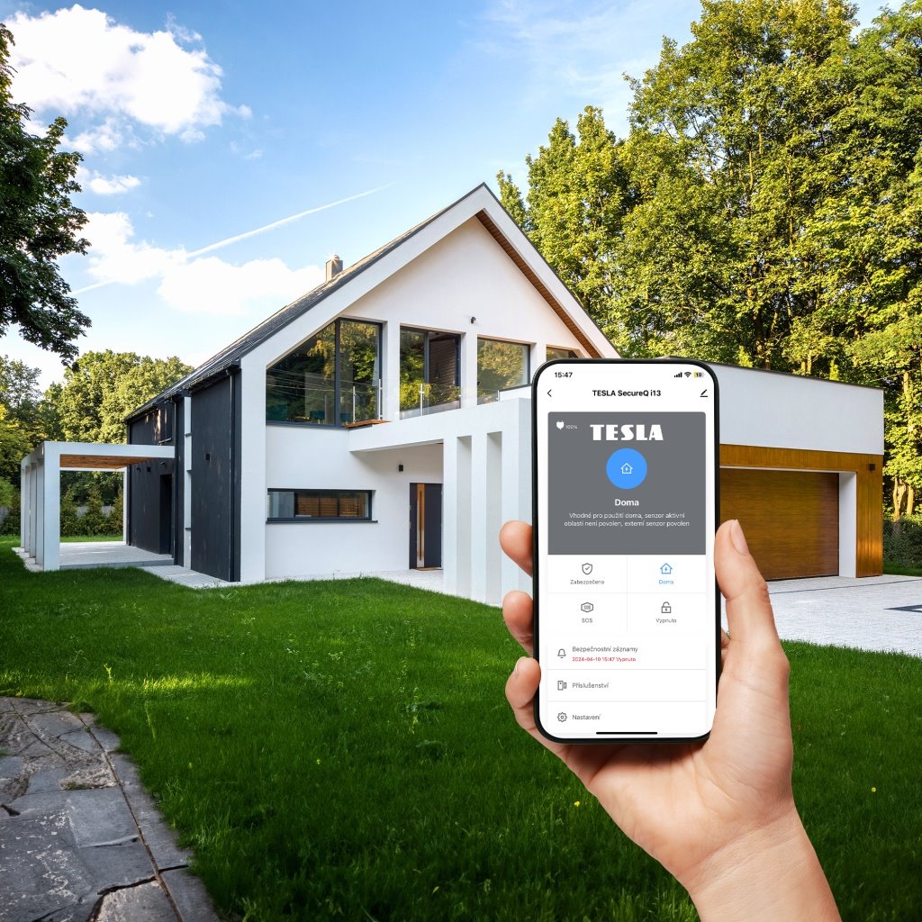 TESLA SecureQ i13 - Wi-Fi smart bezpečnostní systém