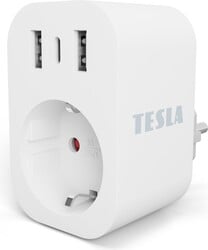 TESLA Smart Plug SP300 3 USB – inteligentná zásuvka s USB portmi