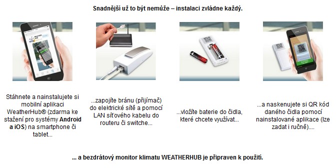 TFA 30.3313.02 - Bezdrôtový snímač teploty s káblom teplotnej sondy pre WEATHERHUB
