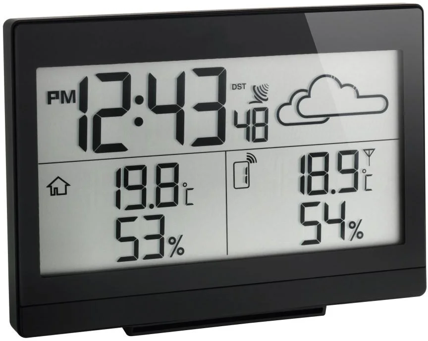 TFA 35.1135.01 - Domáca meteorologická stanica CASA čierna
