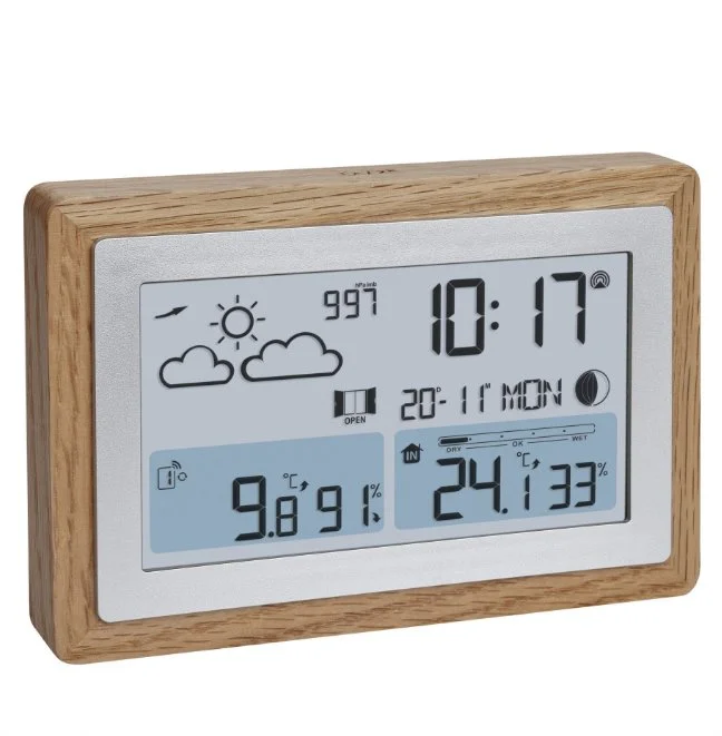 TFA 35.1167.54 - Domácí meteostanice s předpovědí počasí OAK