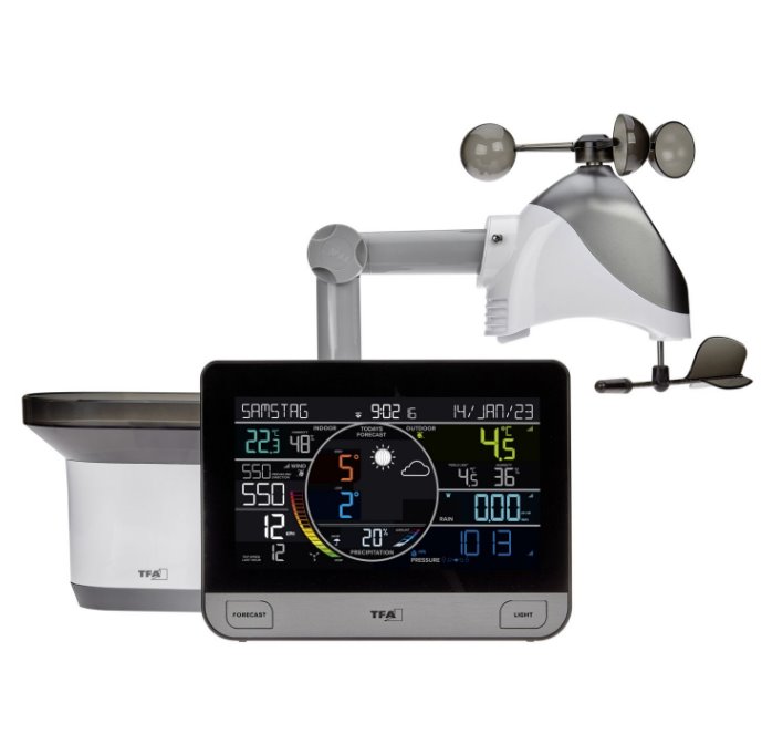 TFA 35.8003.01 - Bezdrôtová meteorologická stanica WiFi VIEW PRO