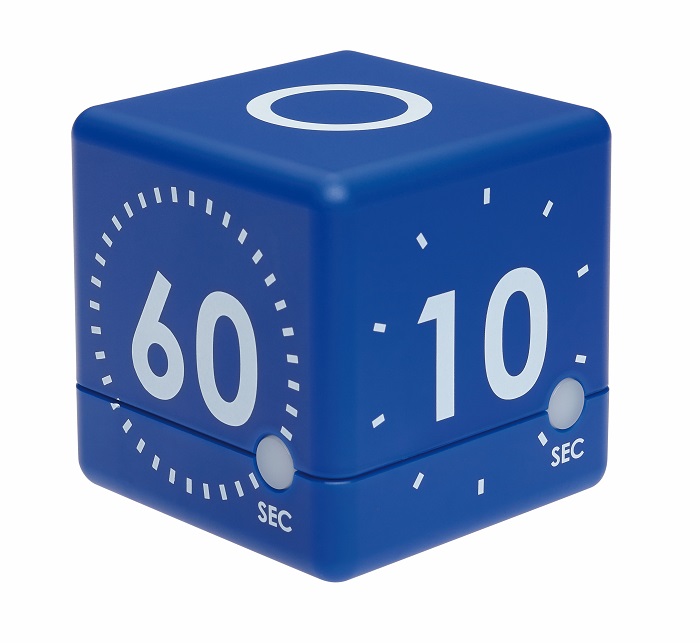 TFA 38.2036.06 - Digitálny časovač CUBE - modrý