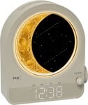 TFA 60.2053.15 - retro svetelný budík mesiac a meteory