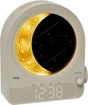 TFA 60.2053.15 - retro svetelný budík mesiac a meteory