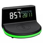 TFA Digitálny budík s možnosťou bezdrôtového nabíjanie CHARGE-IT WIRELESS TFA60.2028.01