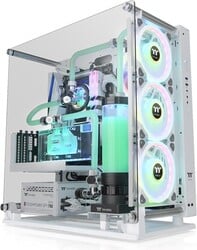 THERMALTAKE Core P3 TG Pro Snow, biela