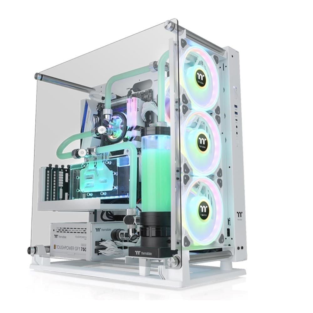 THERMALTAKE Core P3 TG Pro Snow, bílá