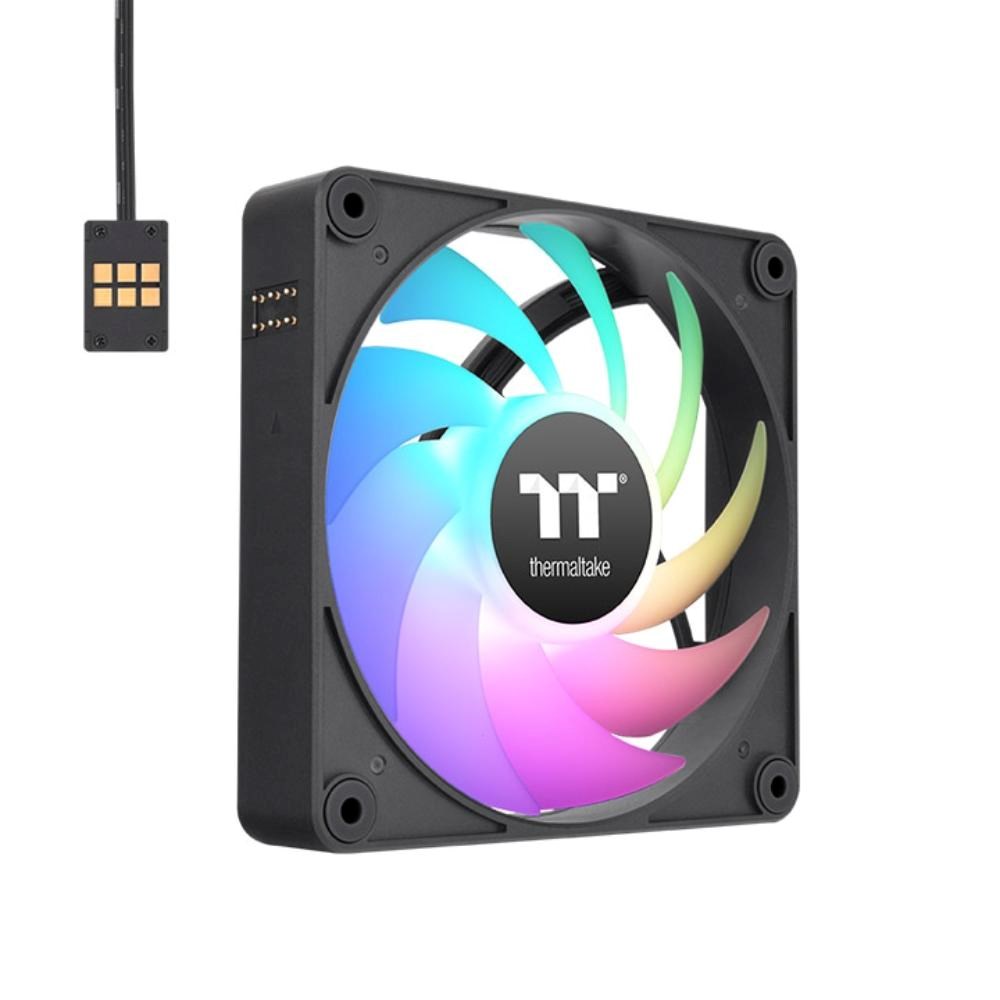 THERMALTAKE CT120 EX ARGB, 3ks, černá
