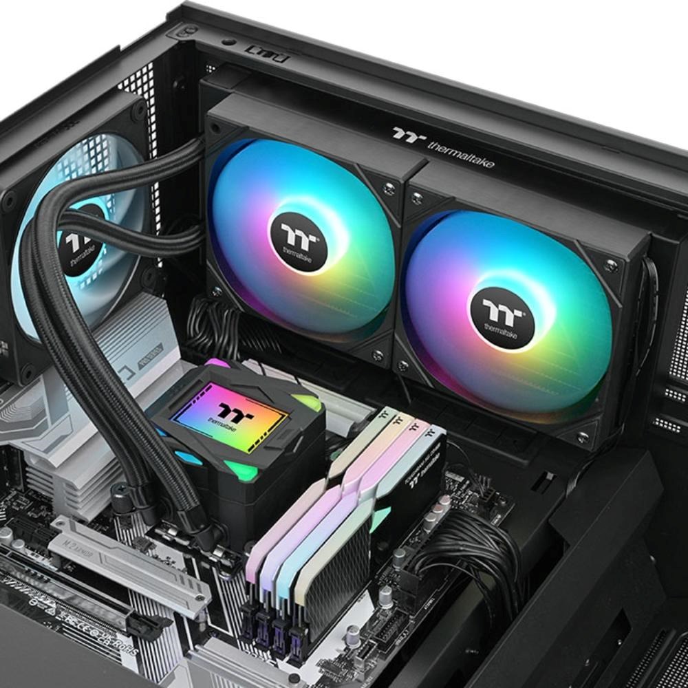 THERMALTAKE LA240 ARGB, černá