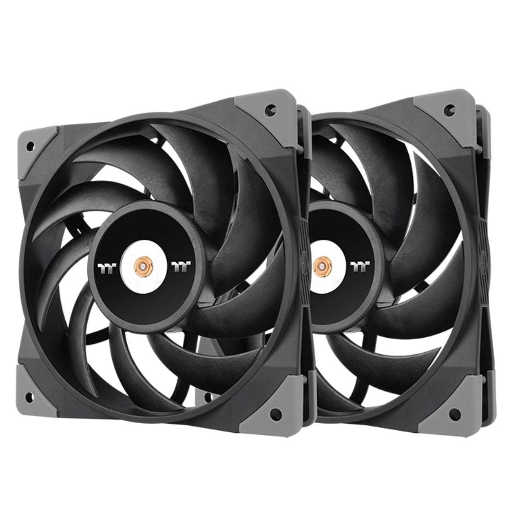 THERMALTAKE Toughfan 12, 2ks, černá