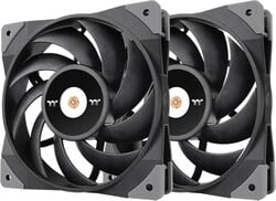THERMALTAKE Toughfan 12, 2ks, čierna