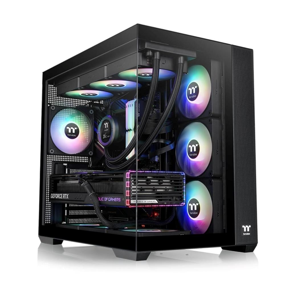 THERMALTAKE View 380 TG ARGB, černá