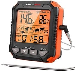 ThermoPro TP-716, oranžovo-čierny