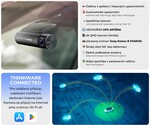 Thinkware Q850 Autokamera 2K WiFi GPS BT Hotspot, černá