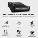 Thinkware Q850 Autokamera 2K WiFi GPS BT Hotspot, čierna