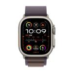 Titánové puzdro Apple Watch Ultra 2 49 mm s napínačom Indigo Alpine - Veľké