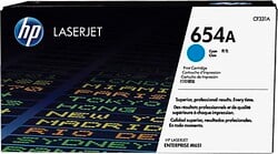 Tlačová kazeta HP 654A – azúrová, CF331A
