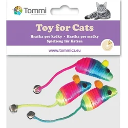 Tommi Myška 5cm rainbow s rolničkou/3ks
