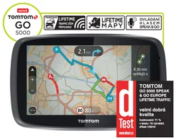 TomTom GO 5000 Europe LIFETIME mapy