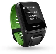 TomTom Runner 3 Cardio + Music (L), černá/zelená