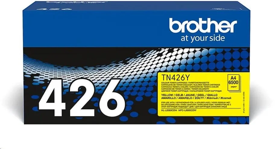 Toner Brother TN-426Y žltý (6500 strán) - originálny