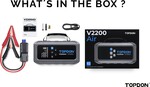 TOPDON Car Jump Starter JumpSurge V2200air