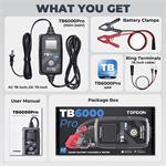 TOPDON nabíjačka a tester autobatérií TB6000Pro