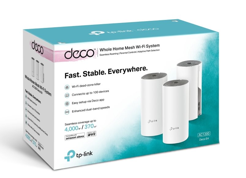TP-LINK Deco E4 (3-Pack)