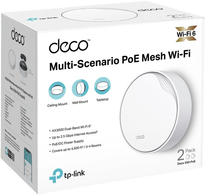 TP-Link Deco X50-PoE 3 balenia