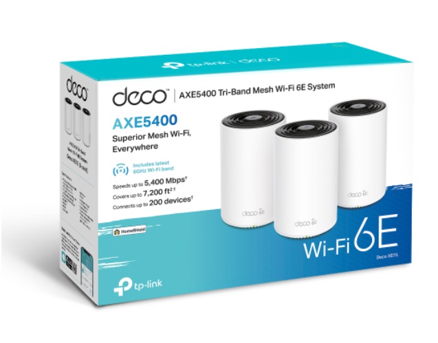 TP-Link Deco XE75 (3 balenia)