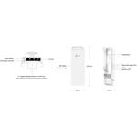 TP-Link EAP211-Bridge KIT Bezdrôtové prepojenie, 5 GHz, 2 jednotky