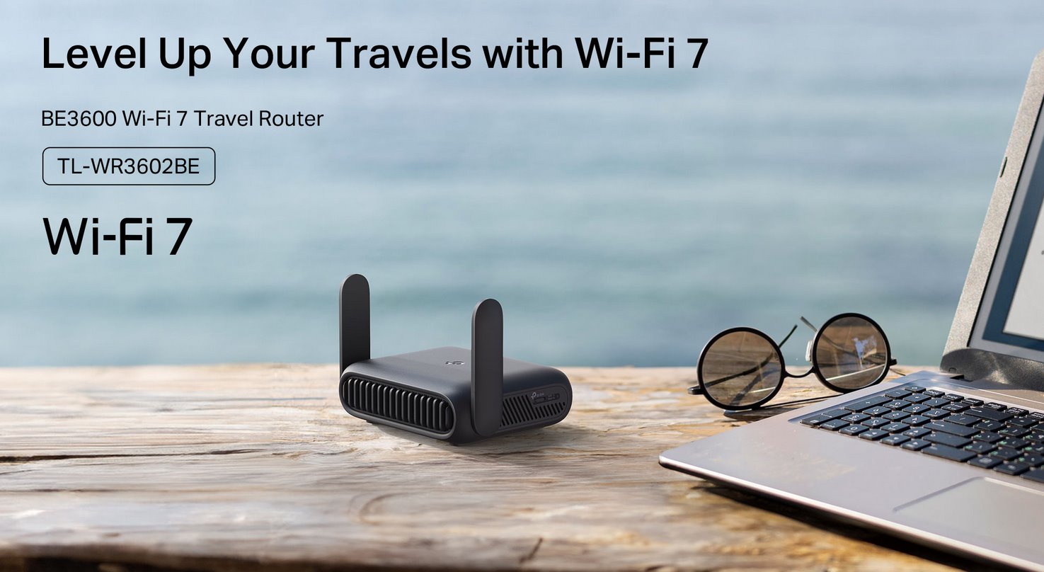 TP-Link TL-WR3602BE Cestovný router Wi-Fi 7