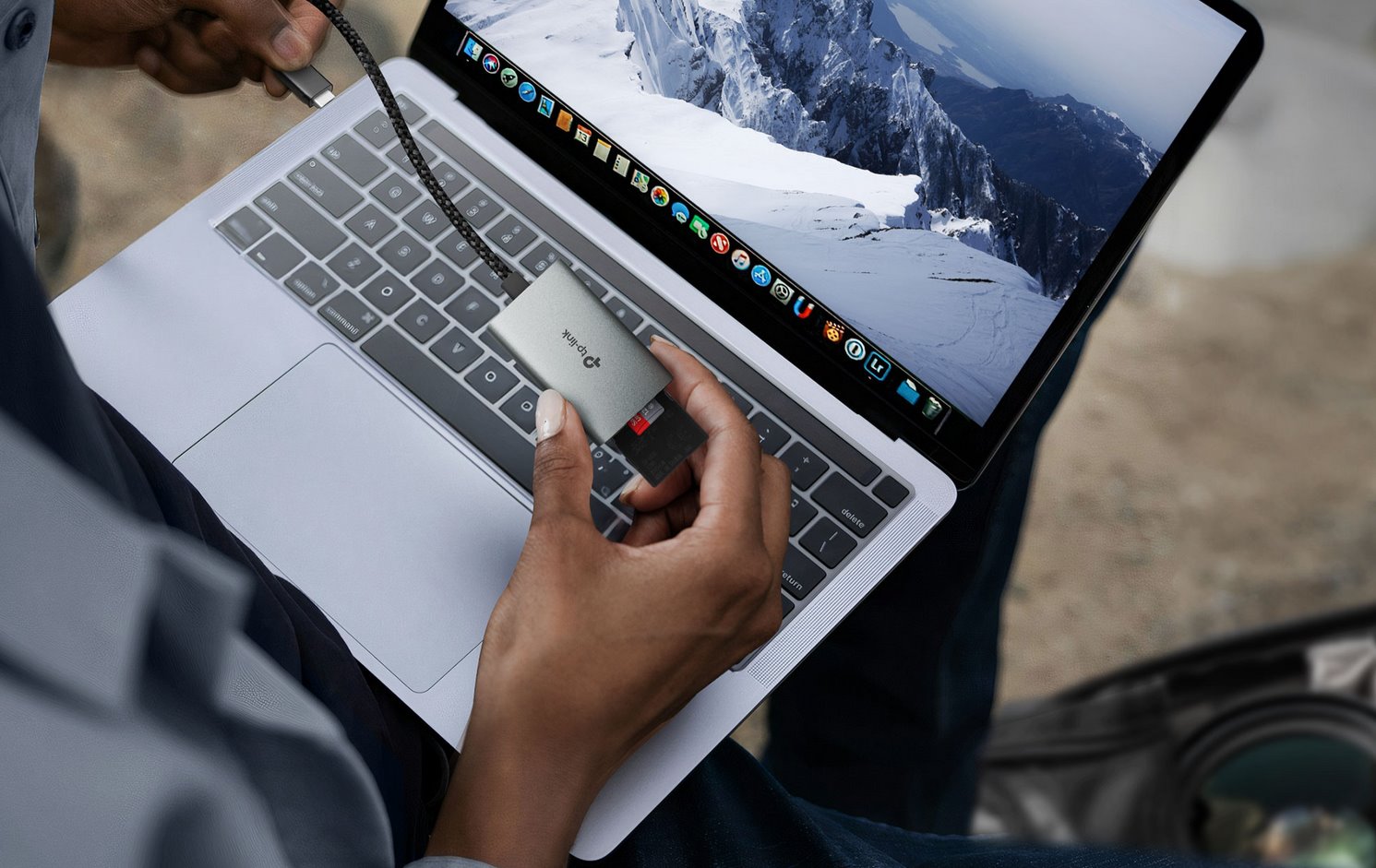 TP-Link UA440C, čítačka pamäťových kariet SD a microSD s rozhraním USB-C