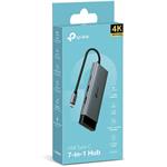 TP-Link UH7021C Dokovací stanice 7v1, USB-C, 4K, 100W