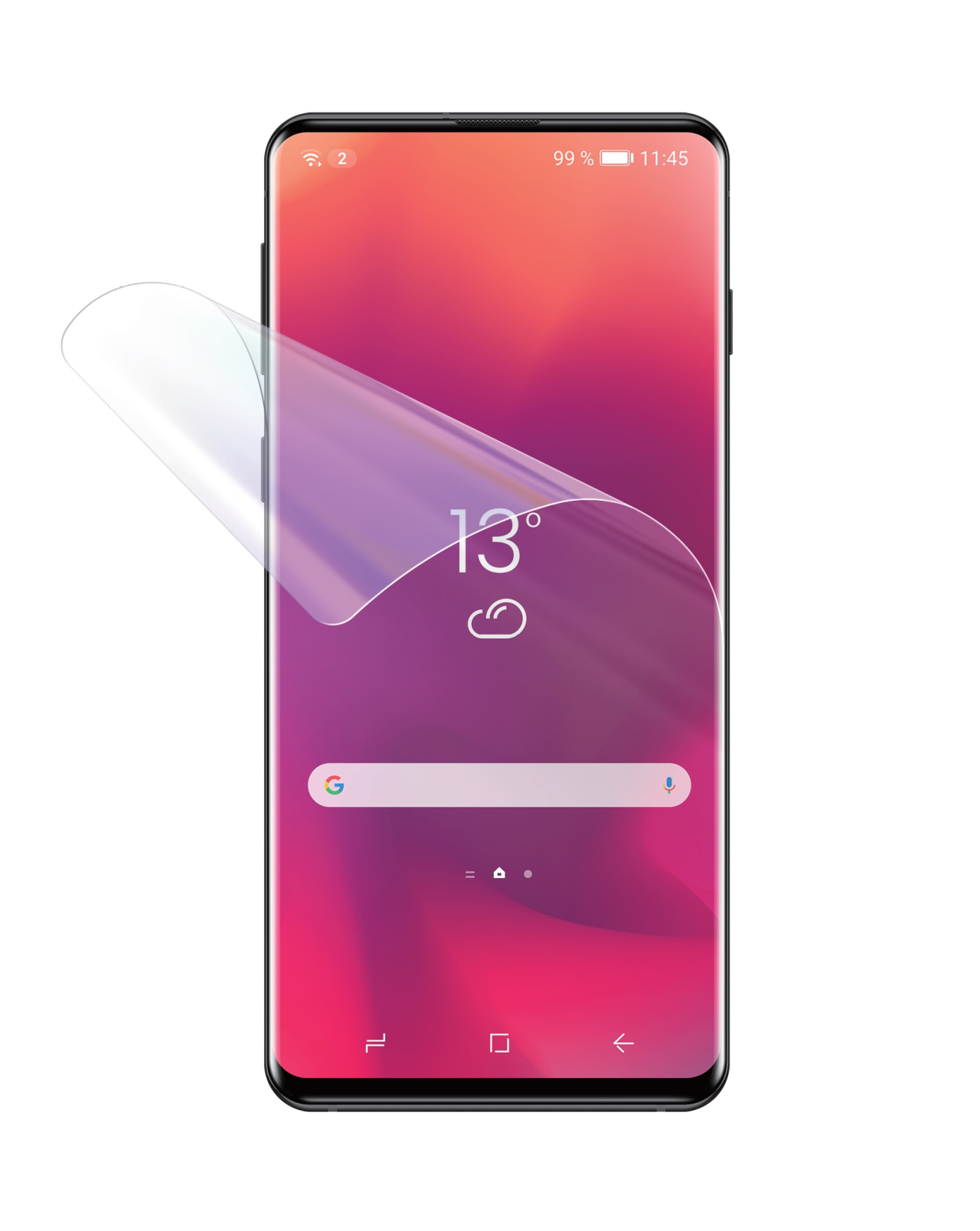 TPU fólia FIXED Invisible Protector pre Motorola Edge 50 5G, 2ks