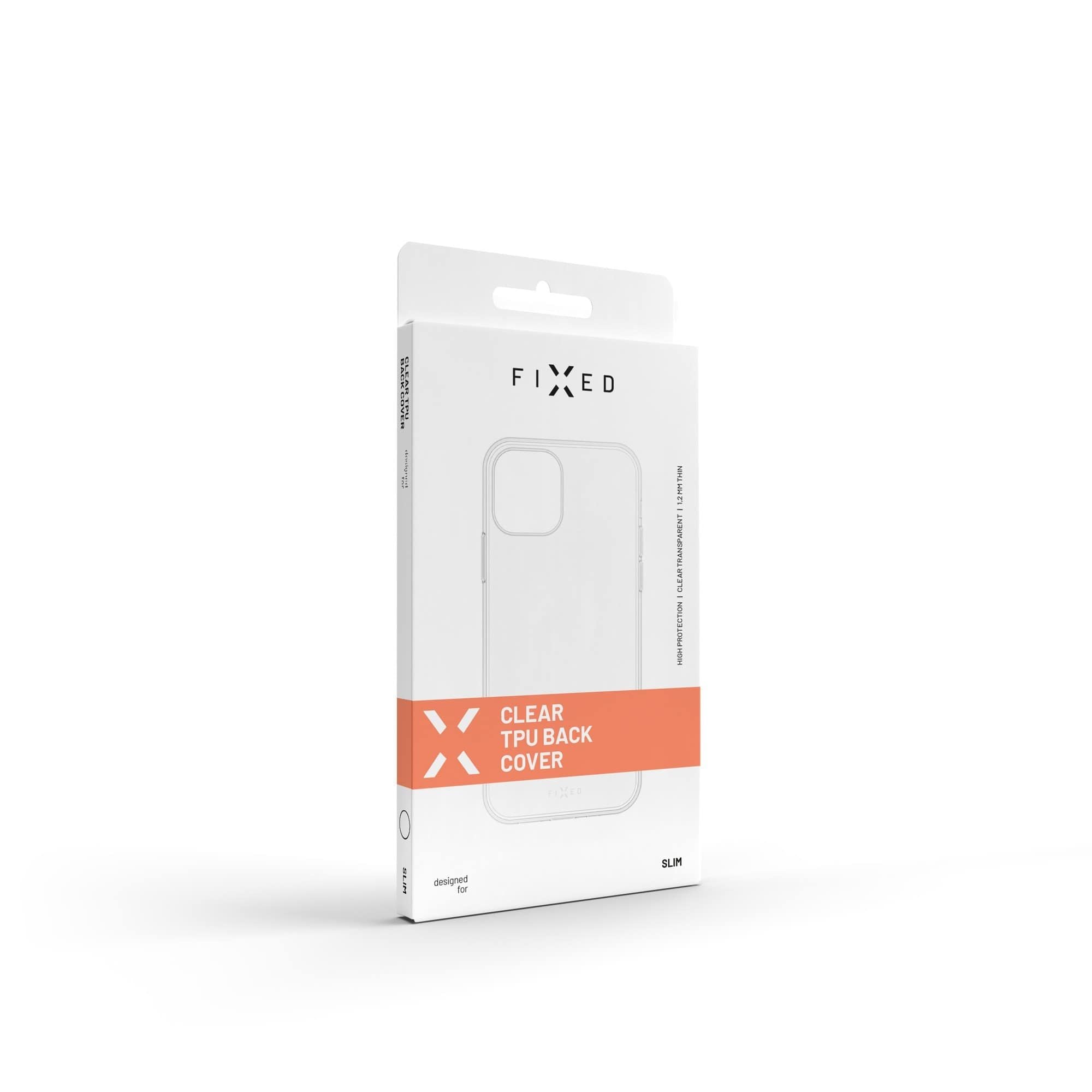 TPU gelové pouzdro FIXED pro Xiaomi Redmi Note 12, čiré