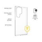 TPU gélové puzdro FIXED Slim AntiUV pre Samsung Galaxy S24 Ultra, číre