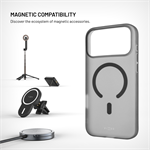 TPU gelový kryt FIXED MagStory s podporou MagSafe pro Apple iPhone 18 Pro Max/17 Pro Max, kouřový