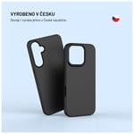 TPU gélový kryt FIXED ReStory pre Apple iPhone 17, čierny