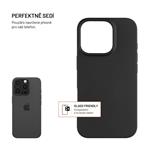 TPU gélový kryt FIXED ReStory pre Apple iPhone 17 Pro, čierny